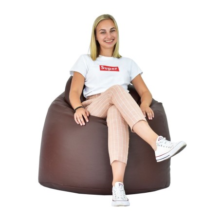 Bean bag svetlo rjava hruška