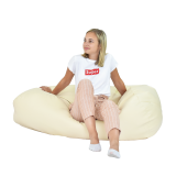 Sedežna vreča hruškasto bež