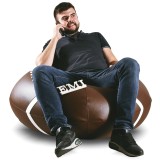 Temno rjava žoga EMI
