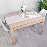 Namizni tekač krem Damal 45x140 cm EMI