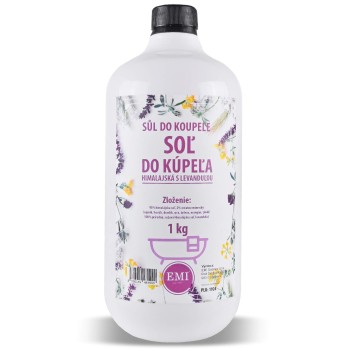 Himalajska kopalna sol s sivko 1 kg