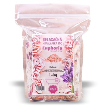 Euphoria sprostitev Himalajska sol 1600 g EMI