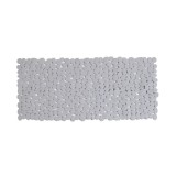 Protizdrsna tuš preproga siva 90x40 cm AWD