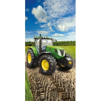 Brisača za plažo Tractor 70x140 cm FARO