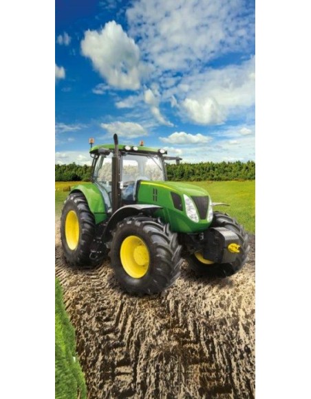 Brisača za plažo Tractor 70x140 cm FARO