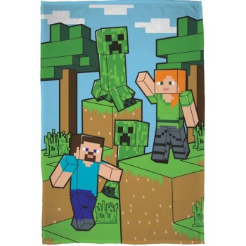 fleecova_detska_deka_minecraft