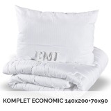 Komplet odeja in vzglavnik Ekonomic 140x200 70x90 EMI - antialergijski