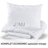 Komplet podaljšana odeja in vzglavnik Economic 140x220 70x90 EMI