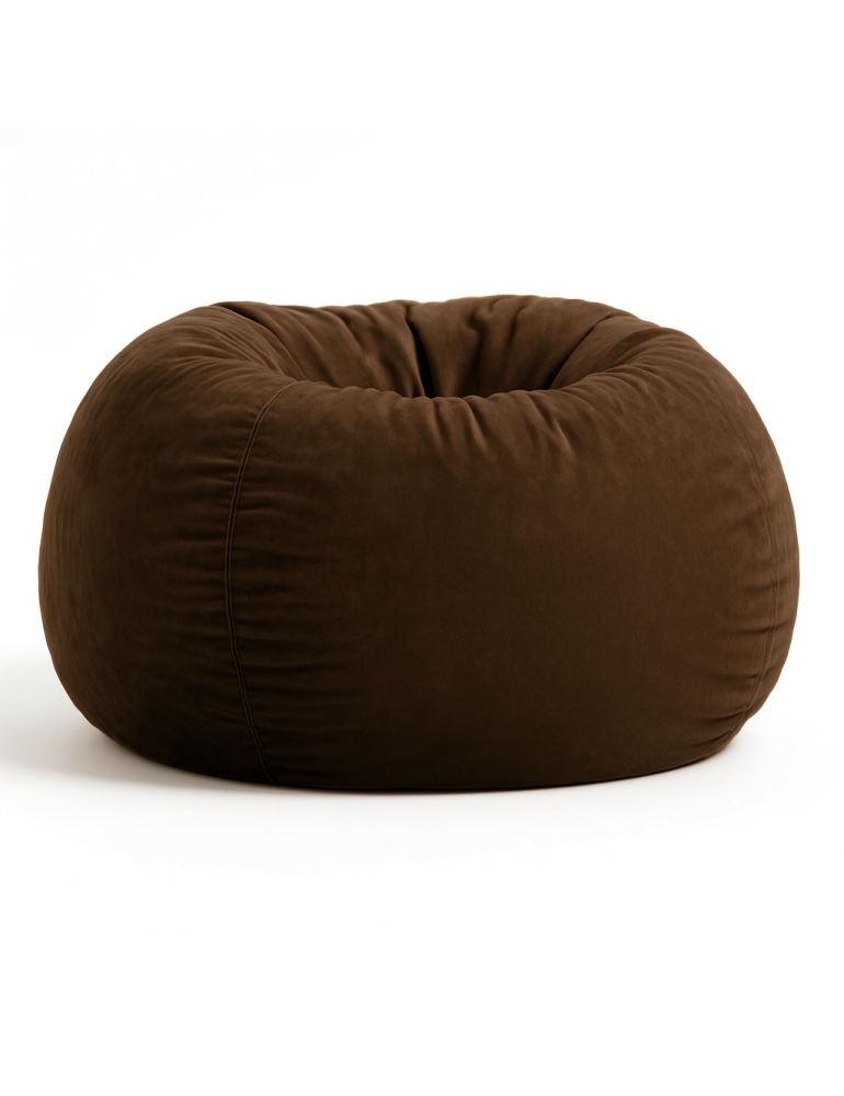 Sedežna vreča lenoška temno rjav EMI