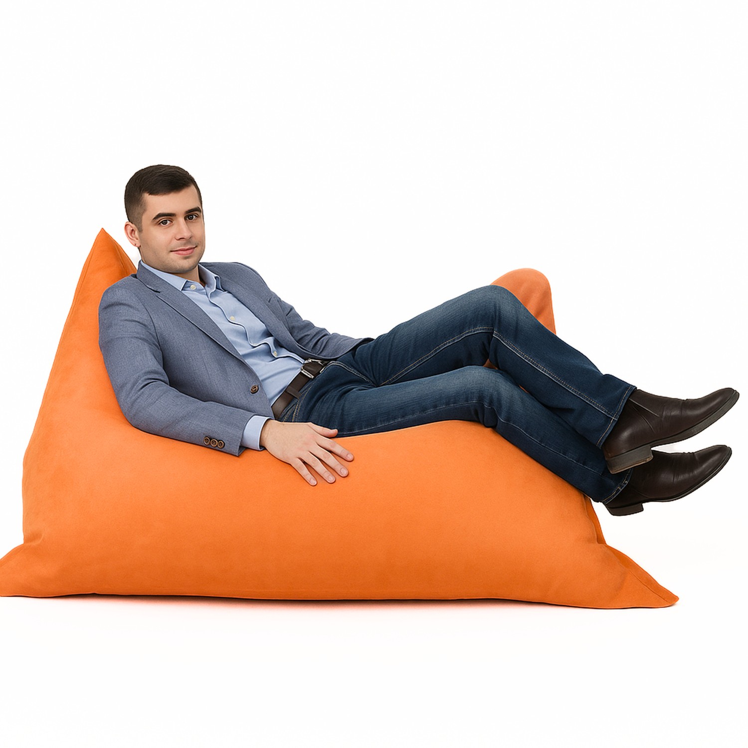 Semiš sedežna torba oranžna EMI