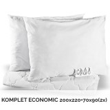 Komplet zakonske odeje in blazine 220x200 + 90x70 (2x) EMI - antialergijski