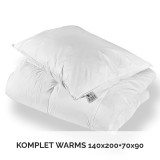 Pernata blazina in odeja Warms 140x200 + 90x70 EMI