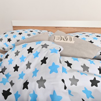Otroška posteljnina Stars blue EMI