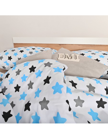 Otroška posteljnina Stars blue EMI