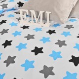 Otroška posteljnina Stars blue EMI