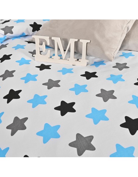 Otroška posteljnina Stars blue EMI
