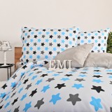 Otroška posteljnina Stars blue EMI