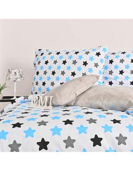 Otroška posteljnina Stars blue EMI
