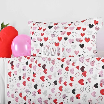 Metrage tkanine 100 % bombaž deluxe Hearts EMI