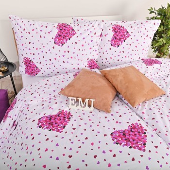 Tkanina 100 % bombaž deluxe Romance purple EMI