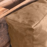 Naslonjalo vrtnega sedeža rjave barve EMI