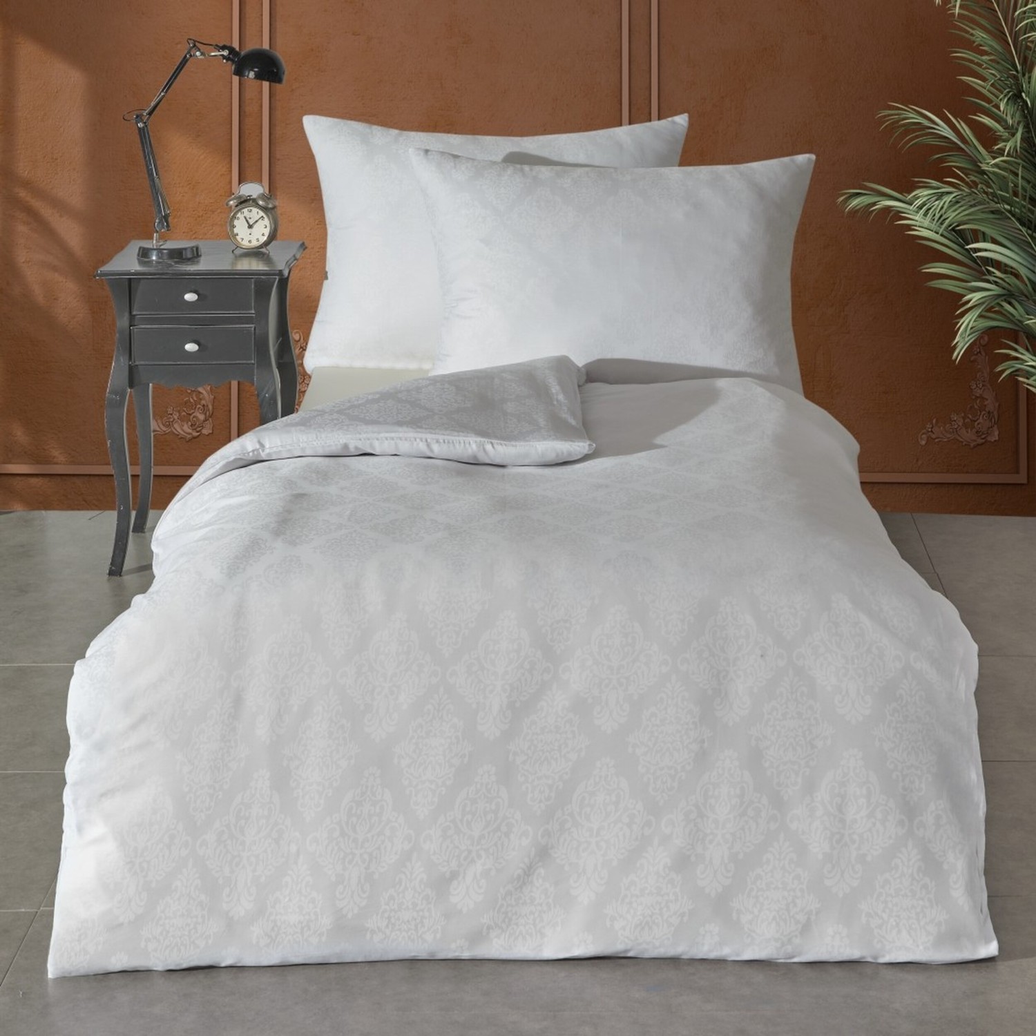 Damask posteljnina Aura 140x200 + 70x90 cm EMI