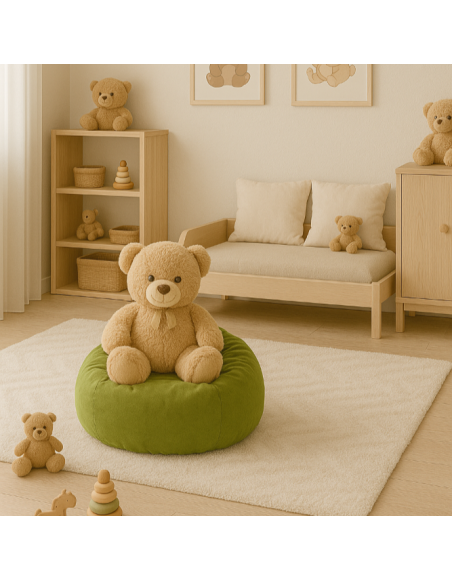 Sedežna vreča Ležalnik zelena EMI