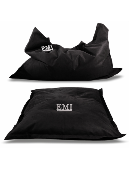 Blazina za sedenje iz črnega semiša EMI