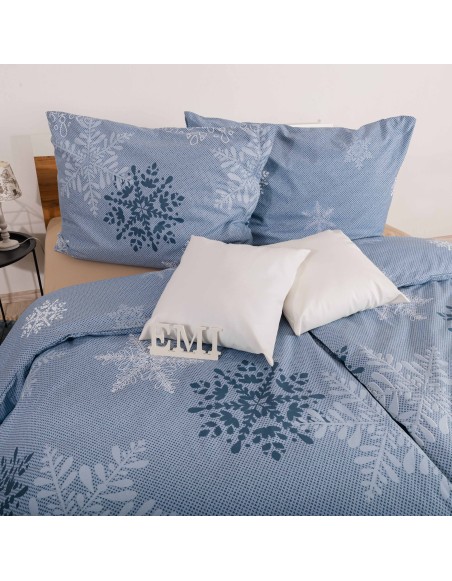 Božično bombažno posteljno perilo Hollis EMI