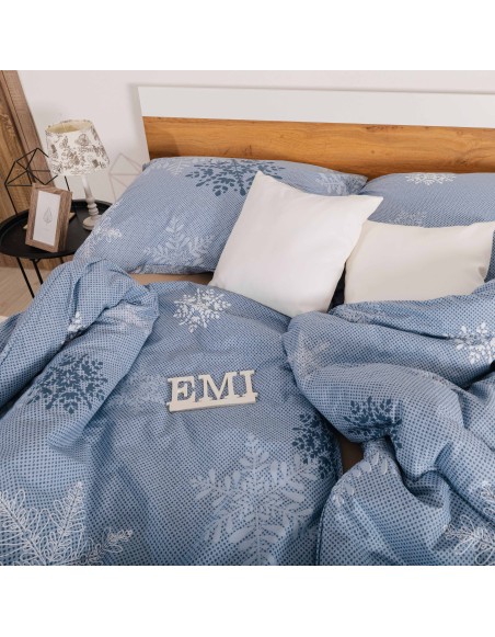 Božično bombažno posteljno perilo Hollis EMI