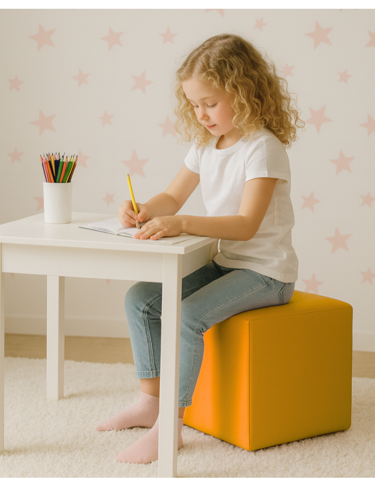 Stol vreča kocka rumen EMI Stol vreča kocka rumen EMI