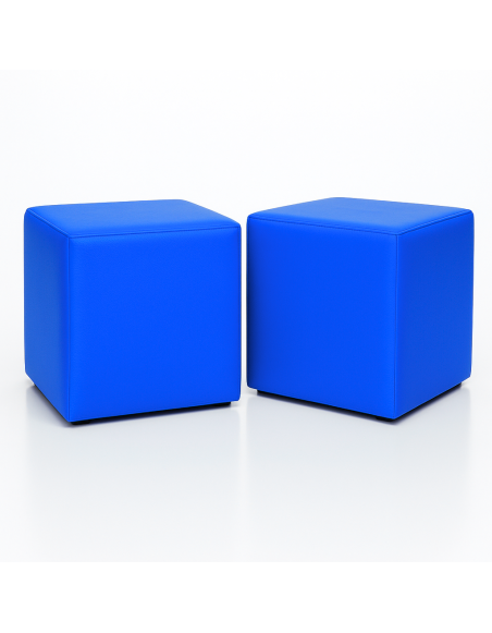 Stol vreča kocka modra EMI