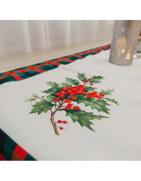 Božični prt 45x140 Holly EMI