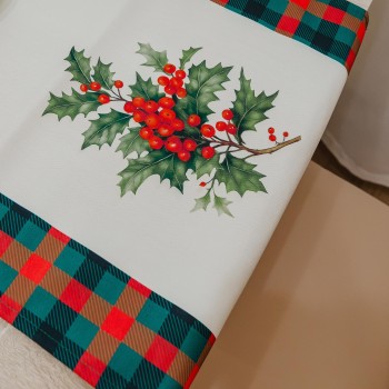 Božični prt 45x140 Holly EMI