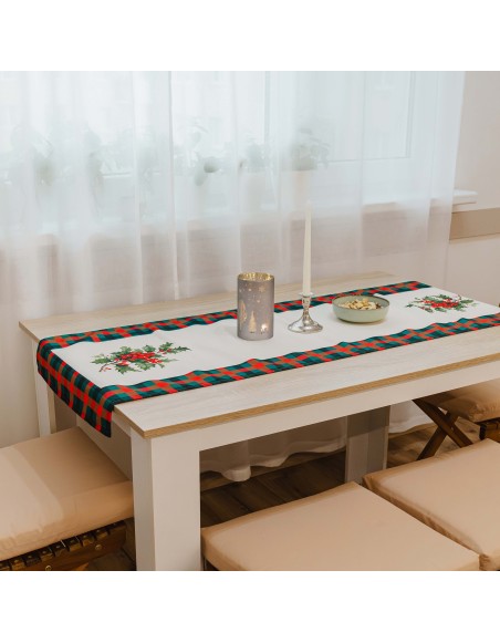 Božični prt 45x140 Holly EMI