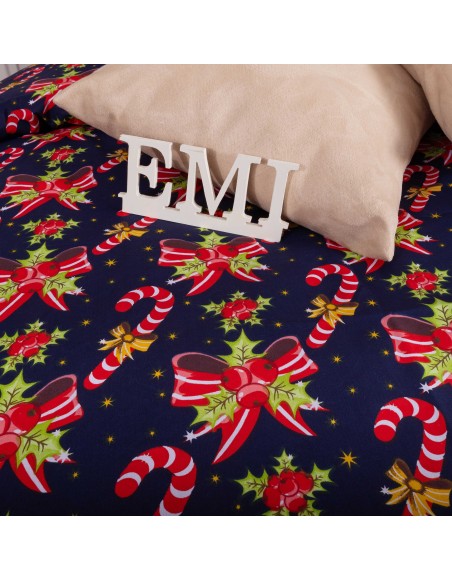 Božična bombažna posteljnina Candyland EMI