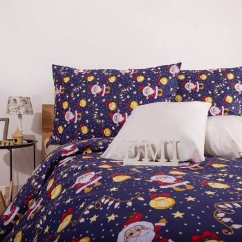 Božična bombažna posteljnina Miklavž EMI