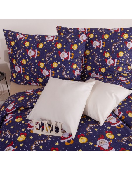 Božična bombažna posteljnina Miklavž EMI