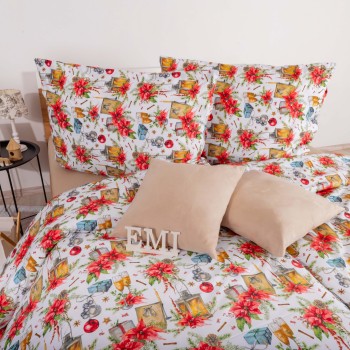 Božična bombažna posteljnina Belight EMI