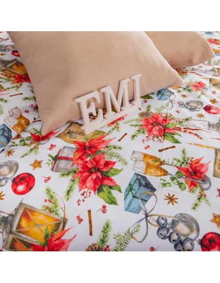 Božična bombažna posteljnina Belight EMI