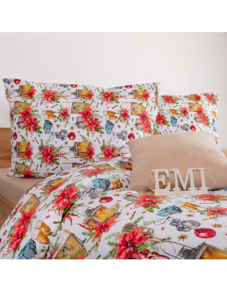 Božična bombažna posteljnina Belight EMI
