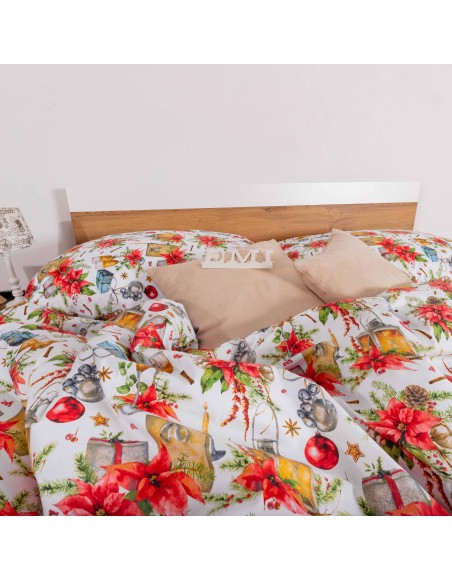 Božična bombažna posteljnina Belight EMI