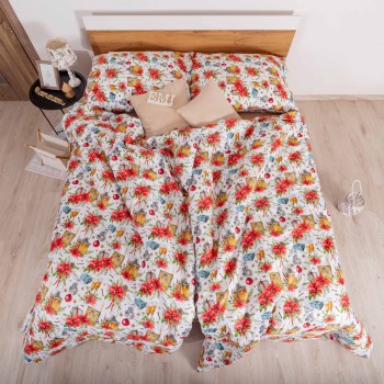 Božična bombažna posteljnina Belight EMI