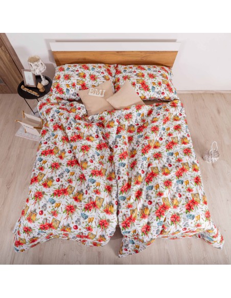 Božična bombažna posteljnina Belight EMI