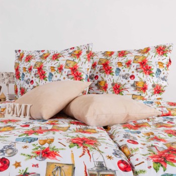Božična bombažna posteljnina Belight EMI