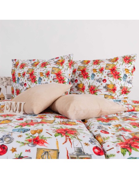 Božična bombažna posteljnina Belight EMI