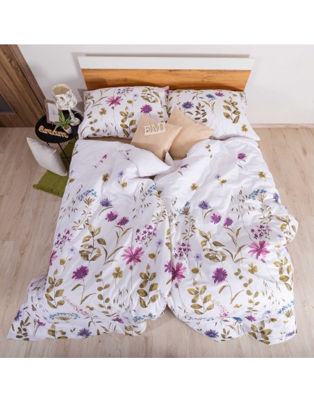 Bombažna posteljnina Furrina Olive EMI