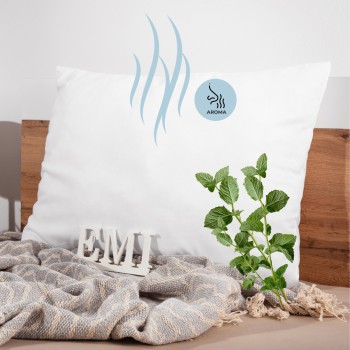 Aromatični vzglavnik Mint leaves 50x70 cm EMI