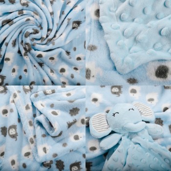 Pritulček z odejo Sloník EMI