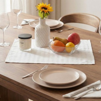 Namizni prt 40x40 bel Eden EMI